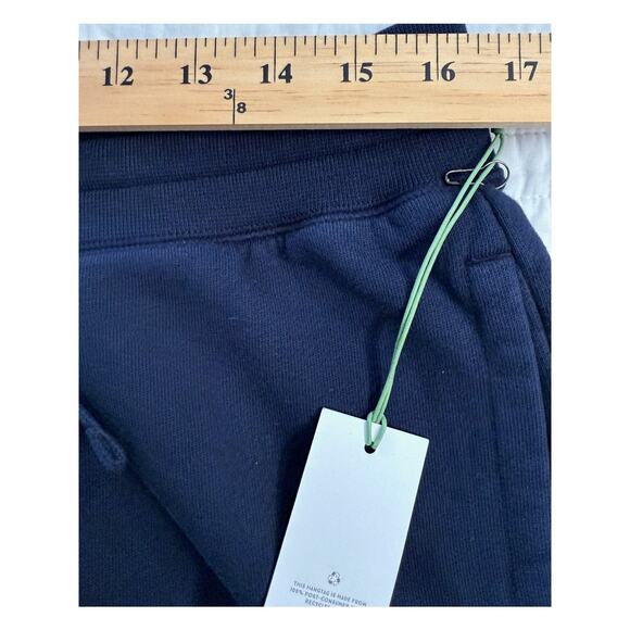 AE77 Premium Fleece Sweat Short Men's Navy Sz M NWT - Picture 3 of 7